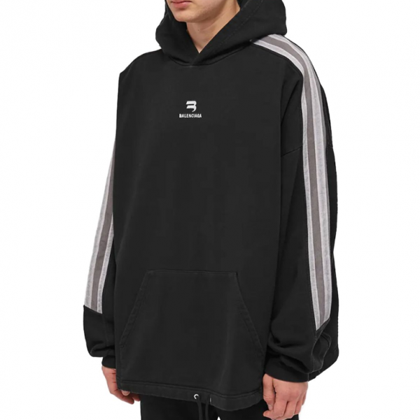 Hoodie dengan Detail Pita pada Sisi